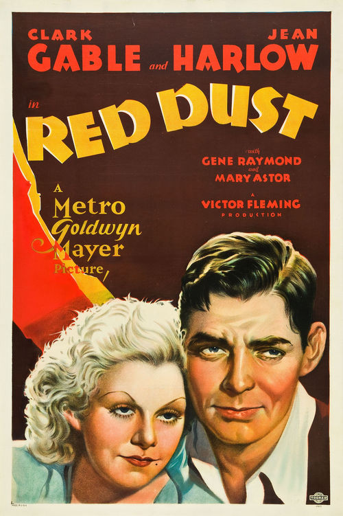 1932 Red Dust movie poster