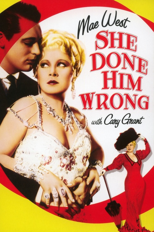 1933 She Done Him Wrong movie poster