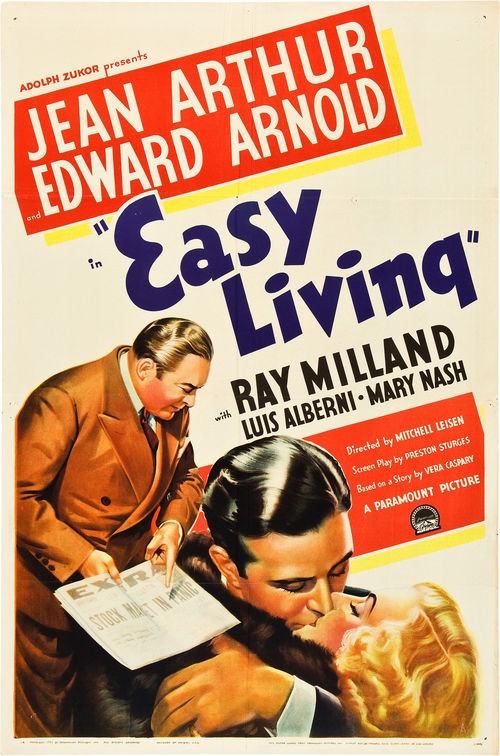 1937 Easy Living movie poster