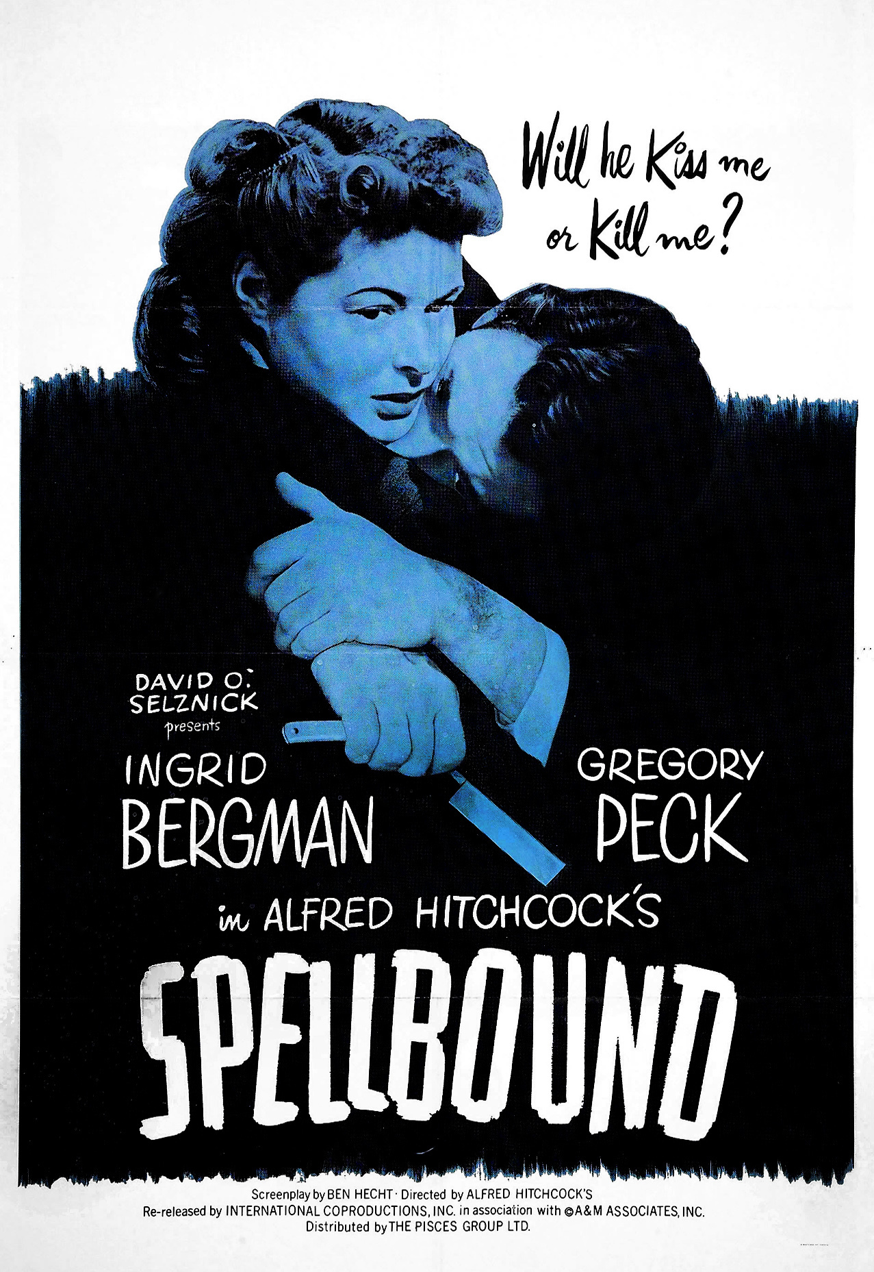 1945 Spellbound movie poster