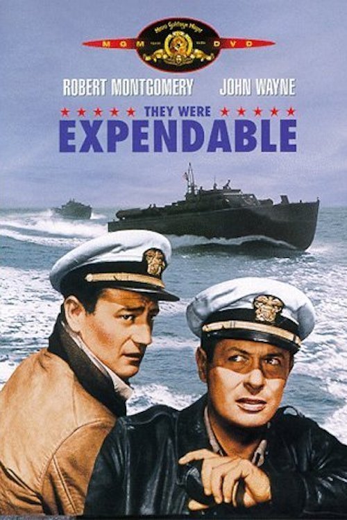 1945 They Were Expendable movie poster