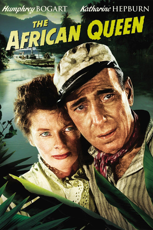 1951 The African Queen movie poster