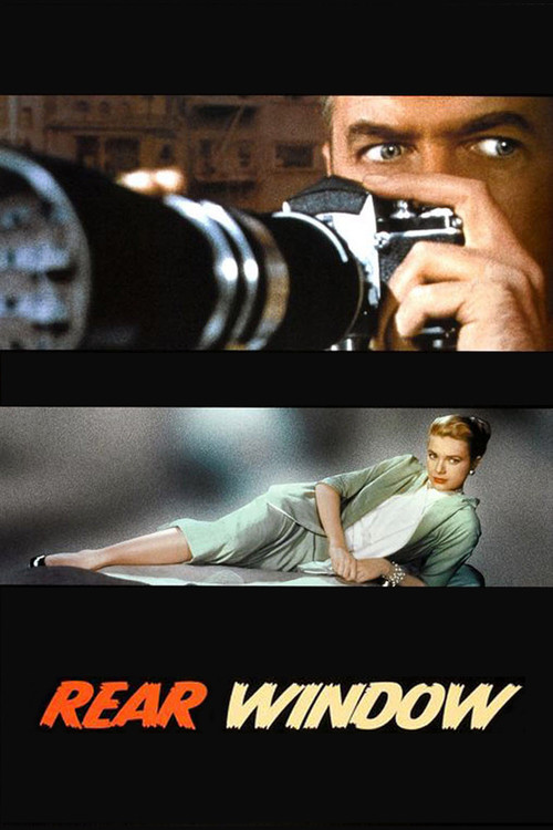 1954 Rear Window movie poster