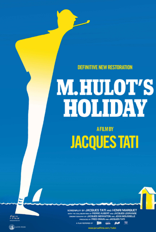 1954 M. Hulot's Holiday movie poster