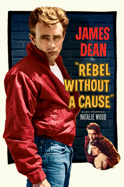 1955 Rebel Without A Cause movie poster