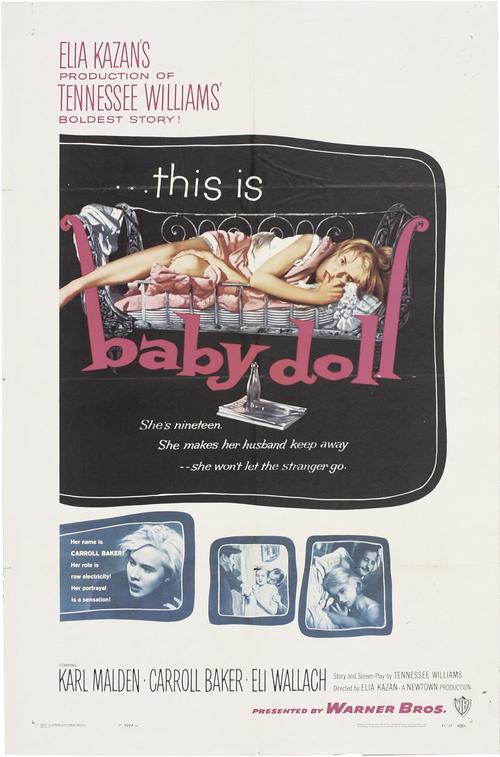1956 Baby Doll movie poster