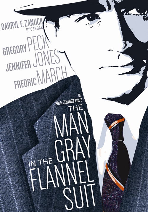 The Man in the Gray Flannel Suit Poster