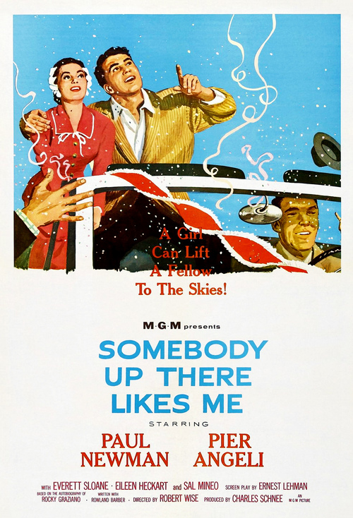 Somebody Up There Likes Me Poster