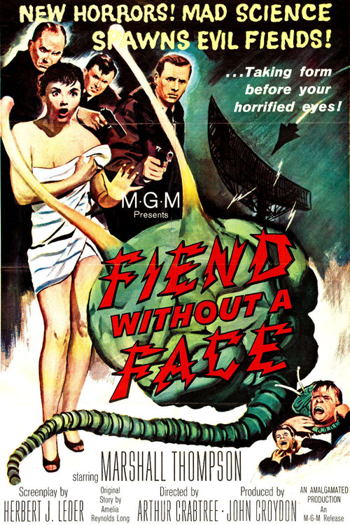 Fiend Without a Face Poster