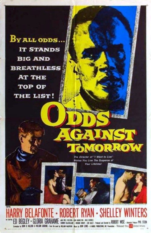 1959 Odds Against Tomorrow movie poster