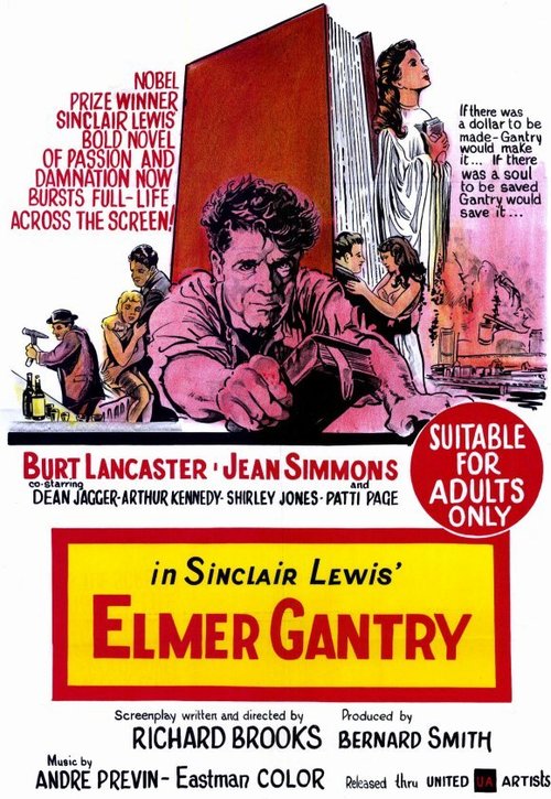 Elmer Gantry Poster