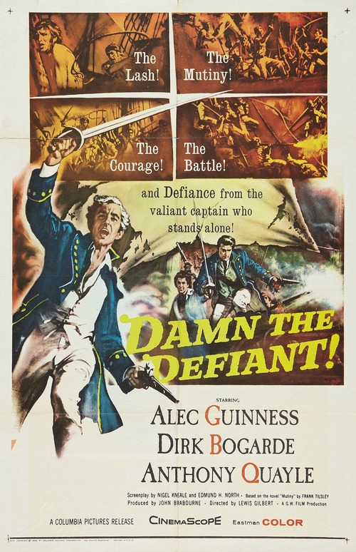 1962 Damn the Defiant movie poster