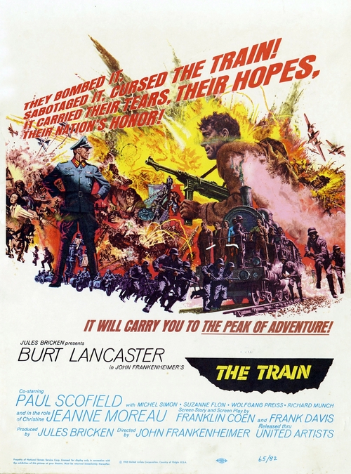 1964 The Train movie poster