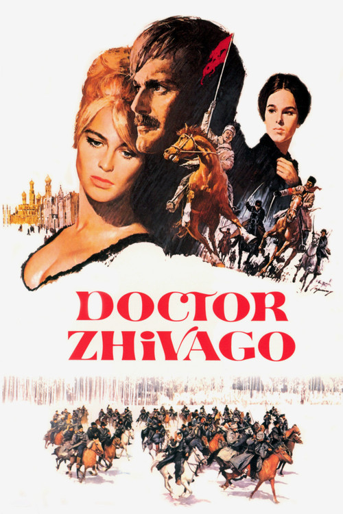1965 Doctor Zhivago movie poster