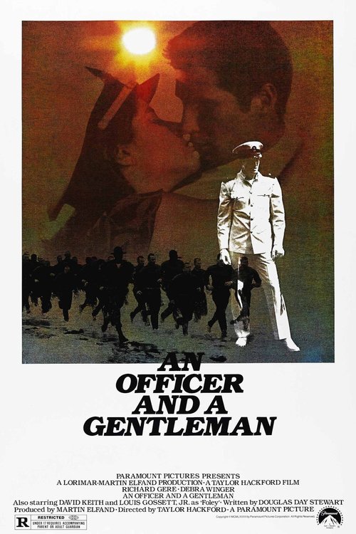 1982 An Officer and a Gentleman movie poster