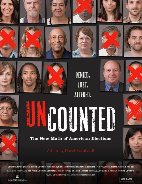 Uncounted: The New Math of American Elections Poster