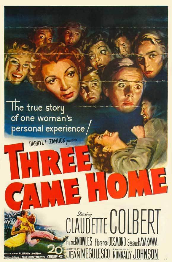 Three Came Home Poster